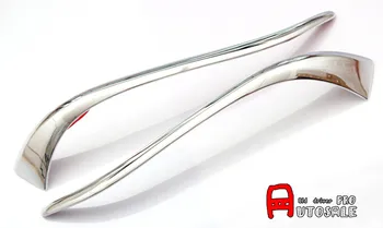 

SHINY ABS Chrome Exterior Rearview Mirror Cover Rubbing Strip Trim 2pcs For TOYOTA RAV4 2013 2014 2015 2016