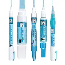 1 шт. клей для обесцвечивания двойного назначения ручка ручной дневник для счетов ручное украшение острый инструмент бумага Diy фото специал...(China)