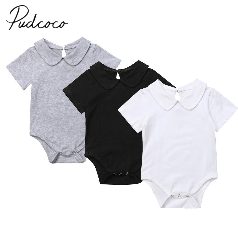 peter pan collar bodysuit boy