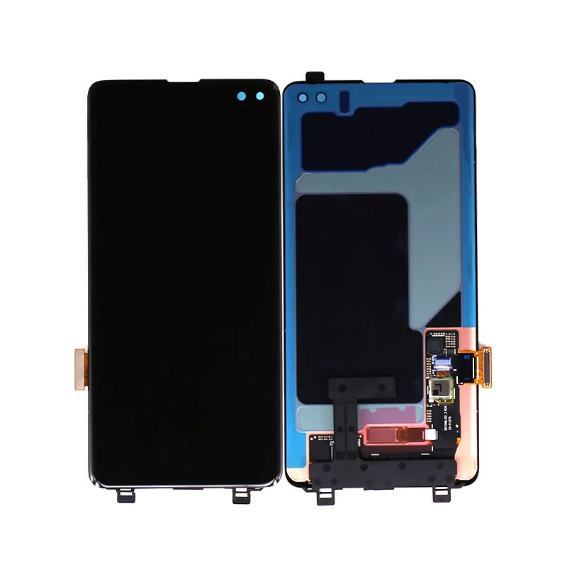10 шт. для samsung Galaxy S10 Plus G975 ЖК-экран дигитайзер в сборе для samsung S10 Plus G975 экран lcd Pantalla