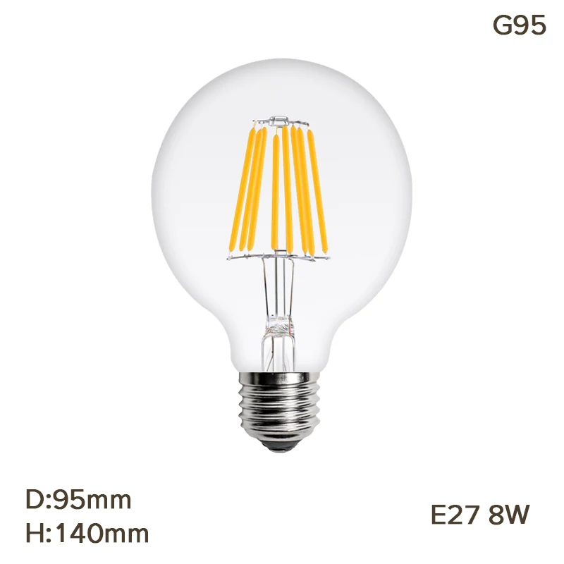 G95 8W 220V Винтажные Ретро подвесные светильники, пеньковая веревка, подвесной светильник, lamparas de techo colgante, современный подвесной промышленный декор, светодиодные лампы - Цвет корпуса: G95 8W 220V
