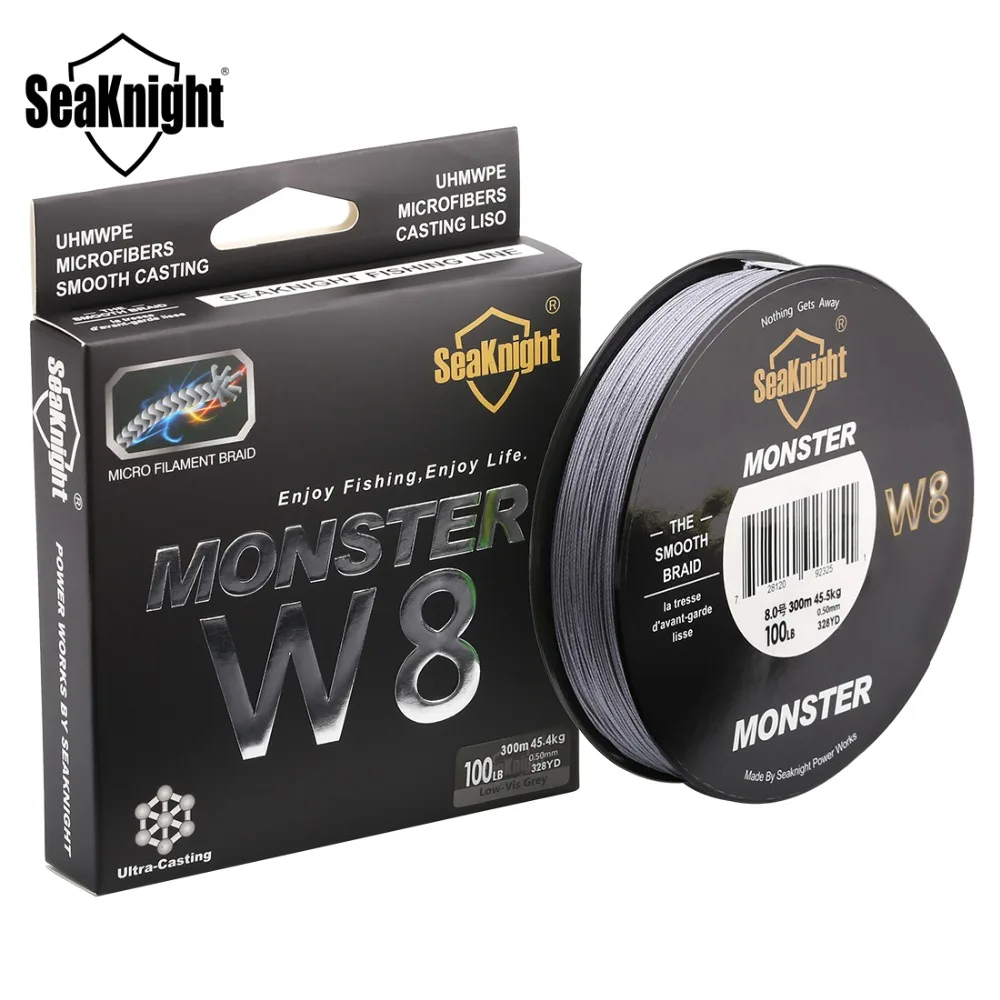 Buy SeaKnight W8 300M 8 Strand Weaves Fishing Lines PE