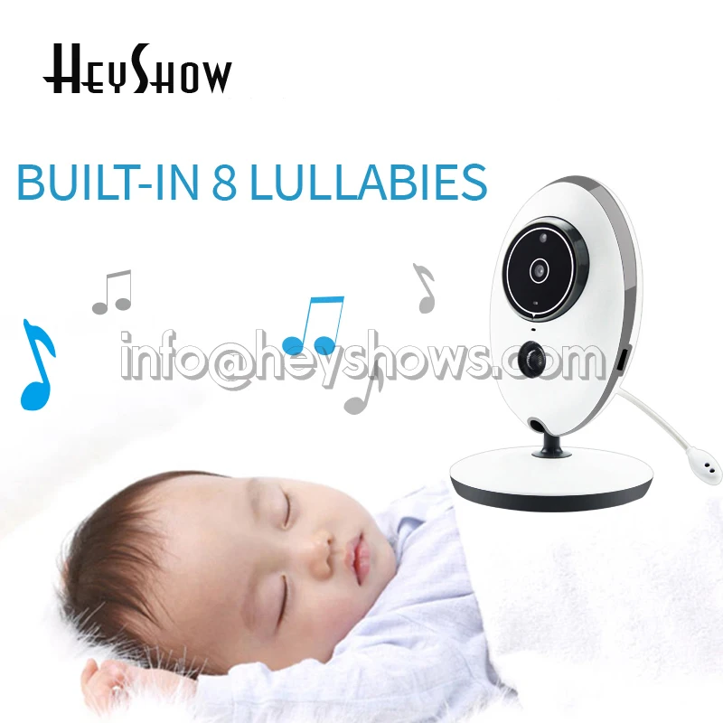 VB605 Senza Fili 2.4 pollice LCD A Colori Audio Video Baby Monitor Citofono IR LED Portatile Del Ba