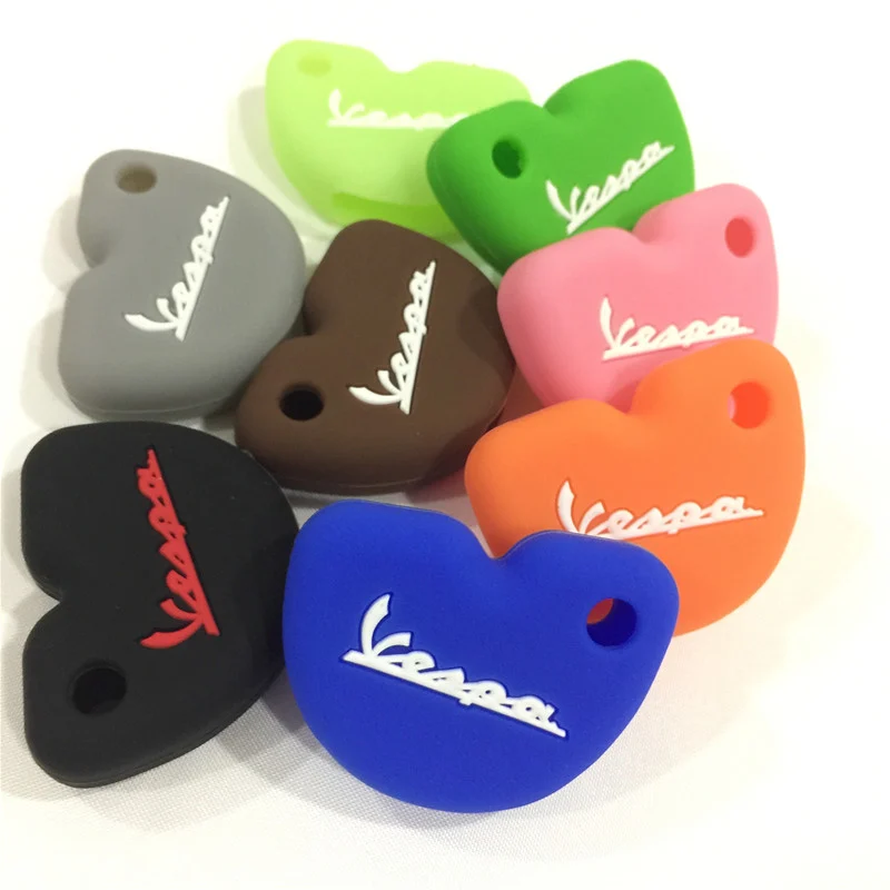 Силиконовый чехол для ключей Vespa piaggio new fly gts super 300 Gilera Nexus 500 защита ключей|silicone cover