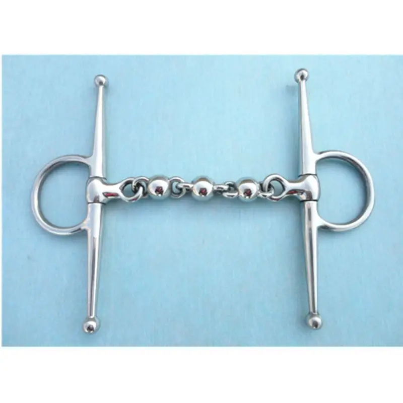 

Stainless Steel Full Cheek Bit Horse Product Waterford Mouth Horse Equipment
