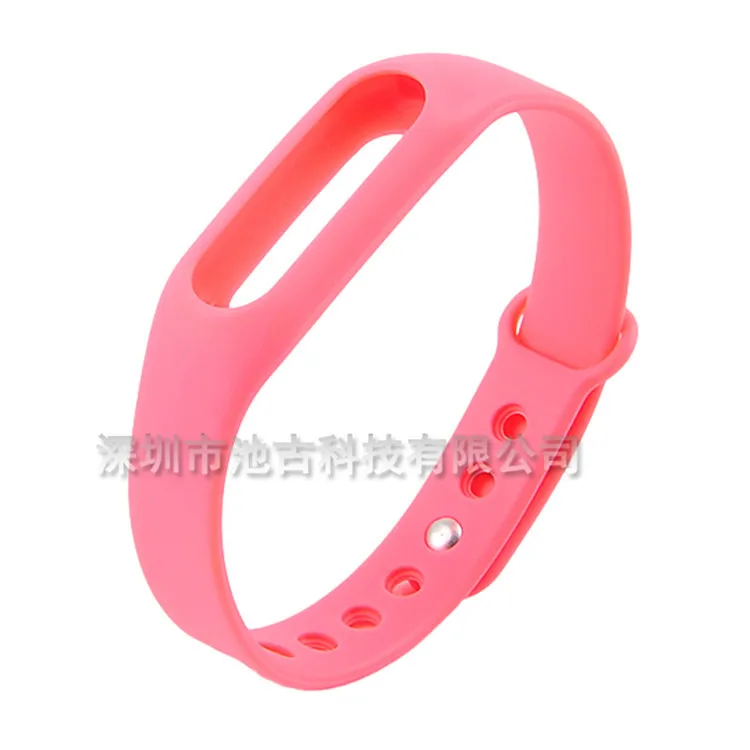 

3 chigu Double color accessories pulseira miband 2 strap replacement silicone wriststrap for xiaomi mi2 B534817 181119 bobo