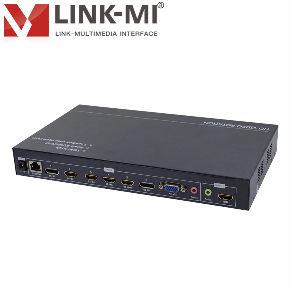LINK MI LM TN701 HD видео Масштабирование поворотный переключатель 90 ° 180 270 С блок с