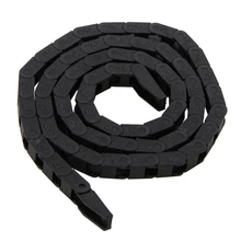 7 7mm Nylon Cable Carrier Drag Chain Black Wire Carriers Plastic Towline Nested For CNC Machine