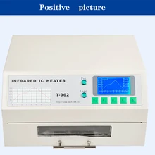 PUHUI T-962 уполномоченный инфракрасный нагреватель T962 Настольный Пайка оплавлением припоя печи BGA SMD SMT паяльная станция T 962 оплавленная печь для духовки