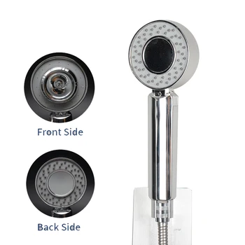 

High Pressure Water Saving Double Side Shower Head ABS Handheld Bathroom Shower Head Sprayer