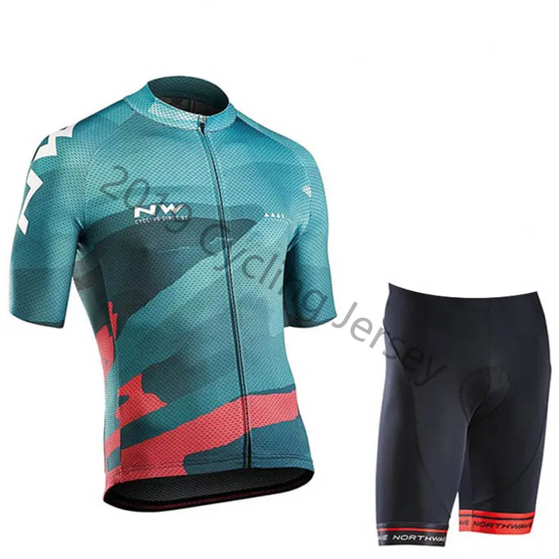 NW Northwave Pro Team 2019 Men Cycling Jersey Sportswear Summer MTB bike clothing Ropa Ciclismo hombre Quick Dry bib shorts set NW Northwave Pro Team 2019 Men Cycling Jersey Sportswear Summer MTB bike clothing Ropa Ciclismo hombre Quick Dry bib shorts set