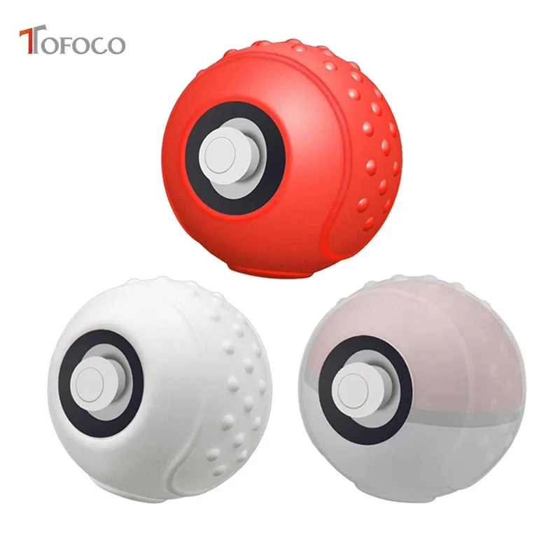 Силиконовый чехол для nintendo Switch PokeBall Plus, чехол-контроллер, ударопрочный, с защитой от царапин, кристалл, несущий протектор, портативный чехол