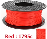 Прозрачный оранжевый pla Филамент impressora 3d пластиковая нить США натуральный материал 3d принтер Филамент 1 кг 1,75 мм Филамент - Цвет: Red