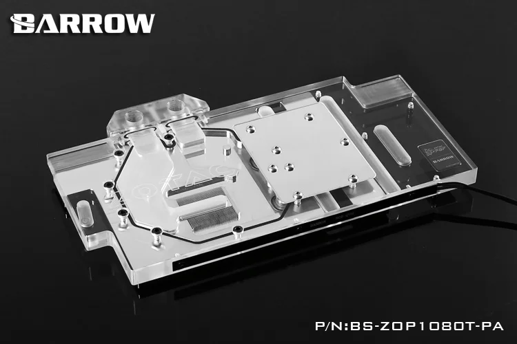 Блок графической карты с полным покрытием для ZOTAC GTX1080Ti 11GD5X PGF Player Power OC 1070TI GPU