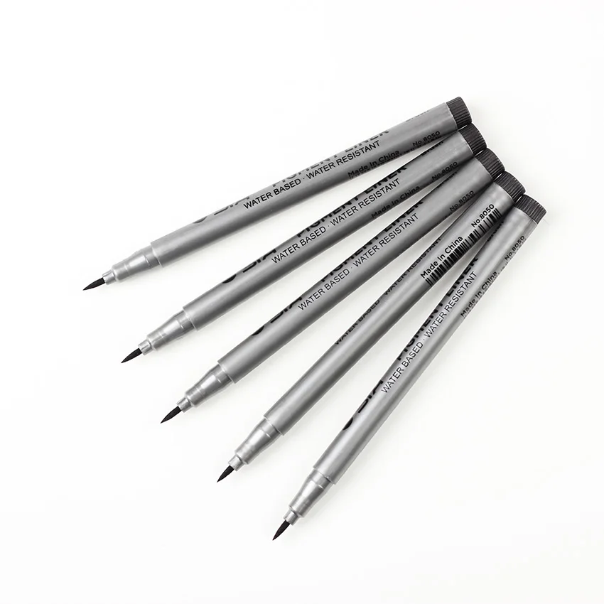 

1 Pcs New Soft Writing Brush Plastic Handle Calligraphy Brushes Calligraphy Exercise For Kids Gifts