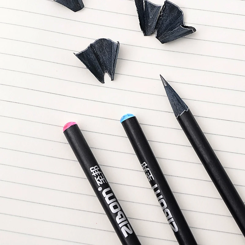 

6 pcs/lot Creative Pencil Hb Diamond Color Pencil for Kids Writing Drawing School Office Supplies Student Gift