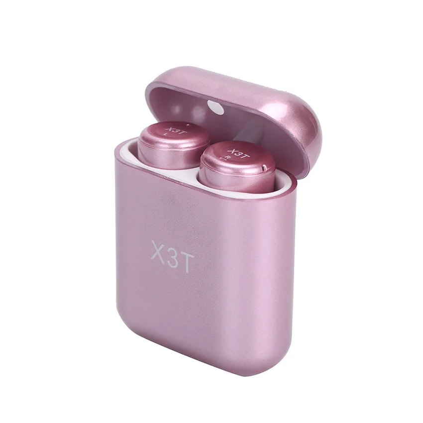 Aimitek X3T Mini Bluetooth Earphones-pink