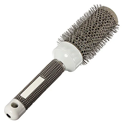 Hair Brush Ceramic Iron Round Comb Barber Dressing Salon Styling 25mm