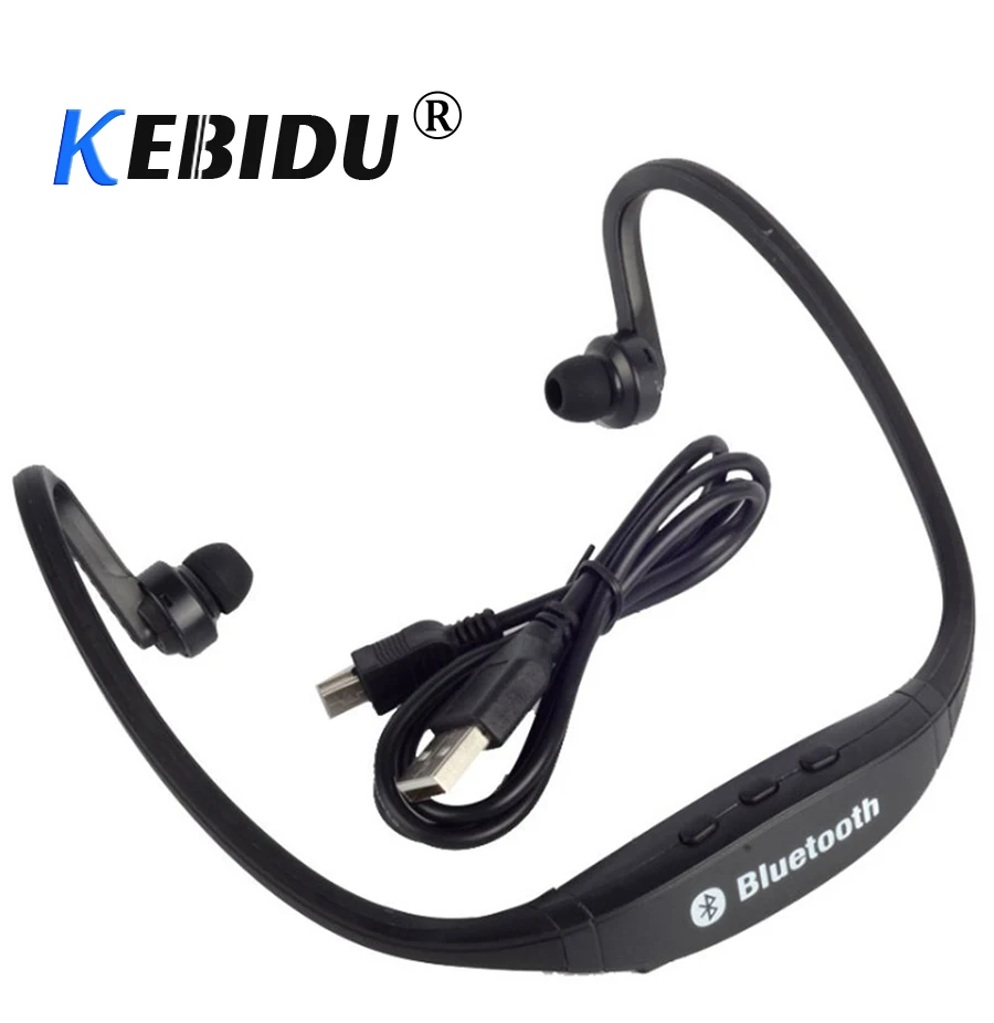 Беспроводные Bluetooth наушники kebidu спортивные стерео для бега на открытом воздухе с