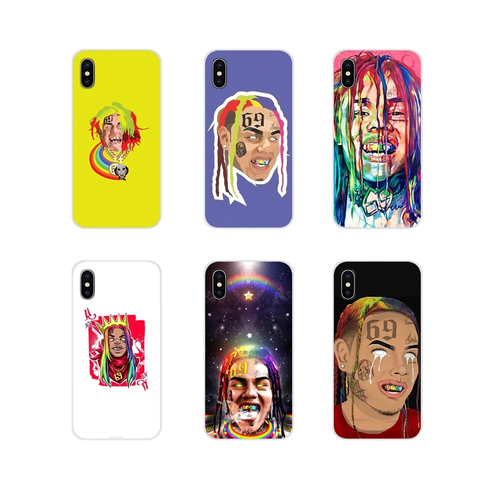 

Transparent TPU Cover Bag Tekashi69 6ix9ine 69 art For Xiaomi Redmi Note 6A MI8 Pro S2 A2 Lite Se MIx 1 Max 2 3 For Oneplus 3 6T