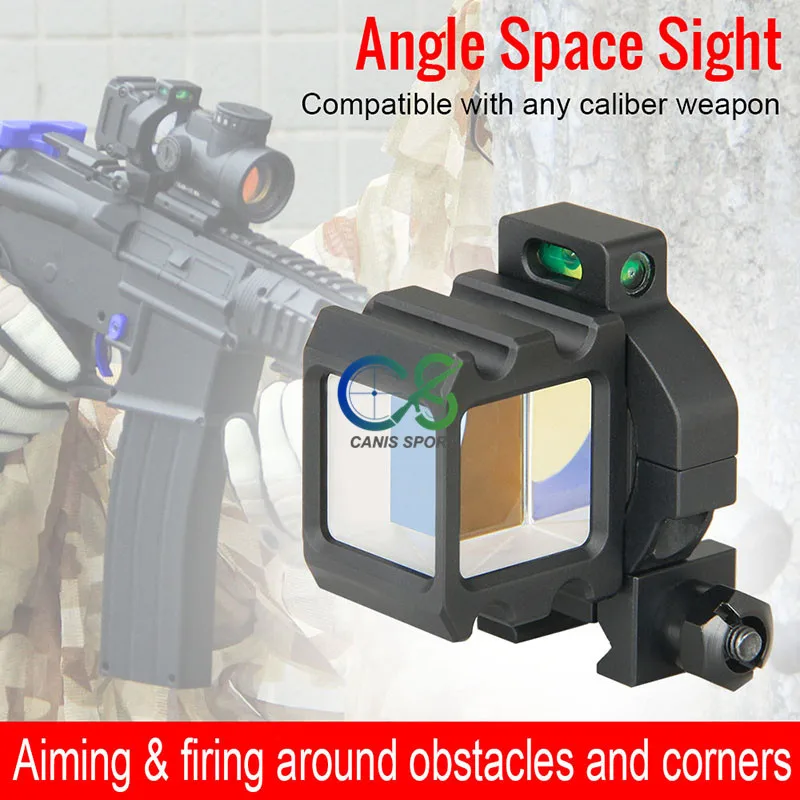 Ângulo de Visão Holográfico para Wargame Dragão Completa Metal Refletir Airsoft Espelho Canto Vista 360 Girar Reddot Cqb Gs1-0401 E.t 4 refletir airsoft espelho canto vista 360 girar