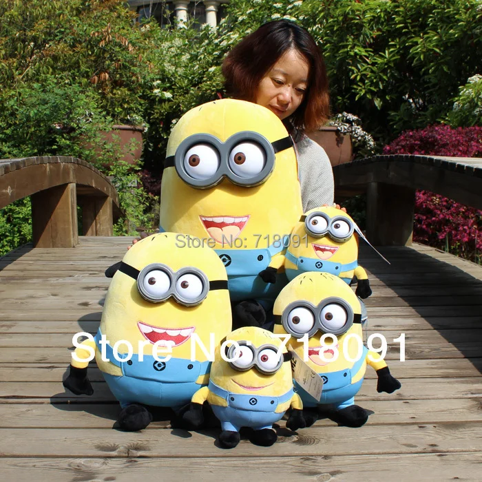 3D Plastic Eyes,Despicable ME Stuffed Plush Toy Minions,10",14",18",24