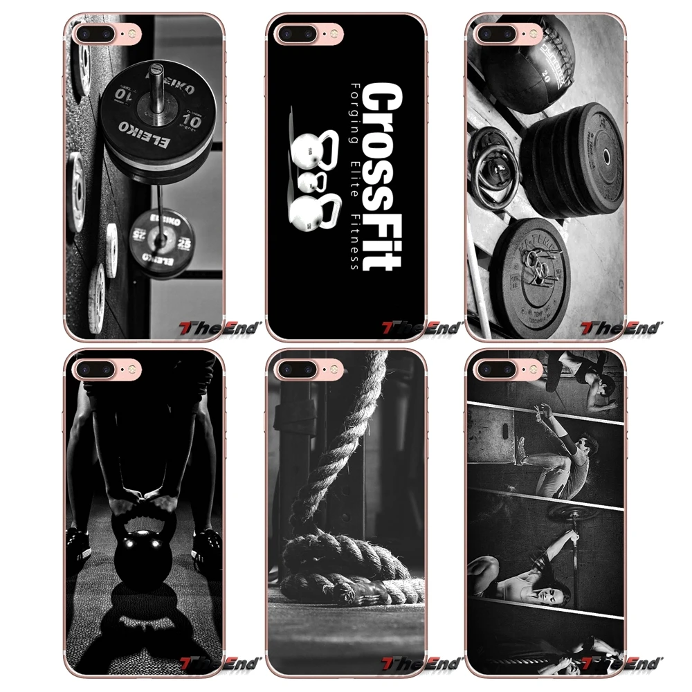 Чехол для фитнеса CrossFit Train Krait для Apple iPhone X 4 4S 5 5S SE 5C 6 6S 7 8 Plus 6Plus 7plus 8plus Fundas Coque