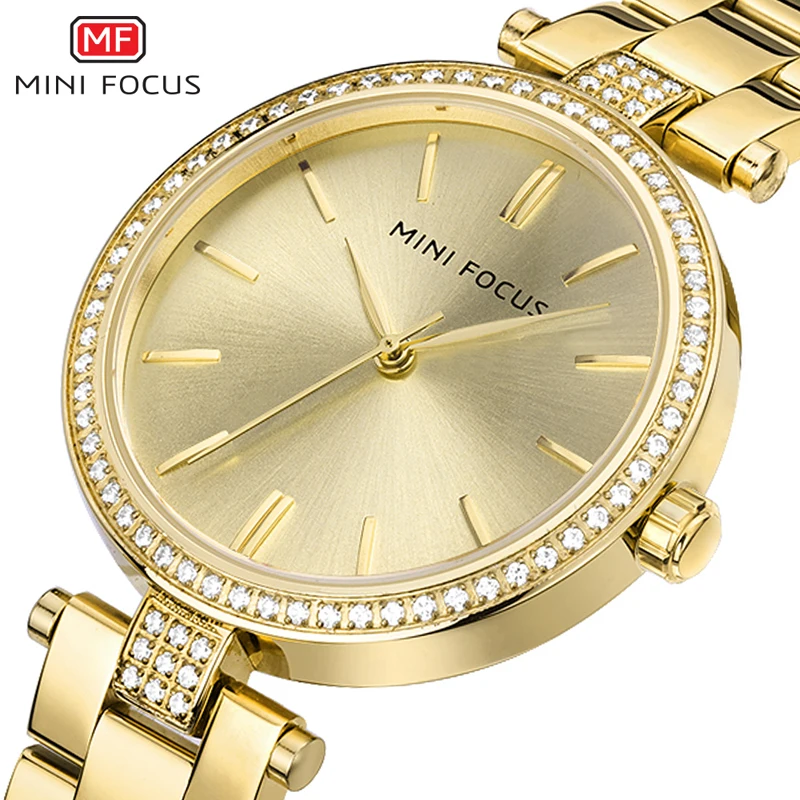 

MINIFOCUS Women's Watches Brand Luxury Fashion Ladies Watch Women Quartz Wristwatches Clock Woman Relogio Feminino Montre Femme