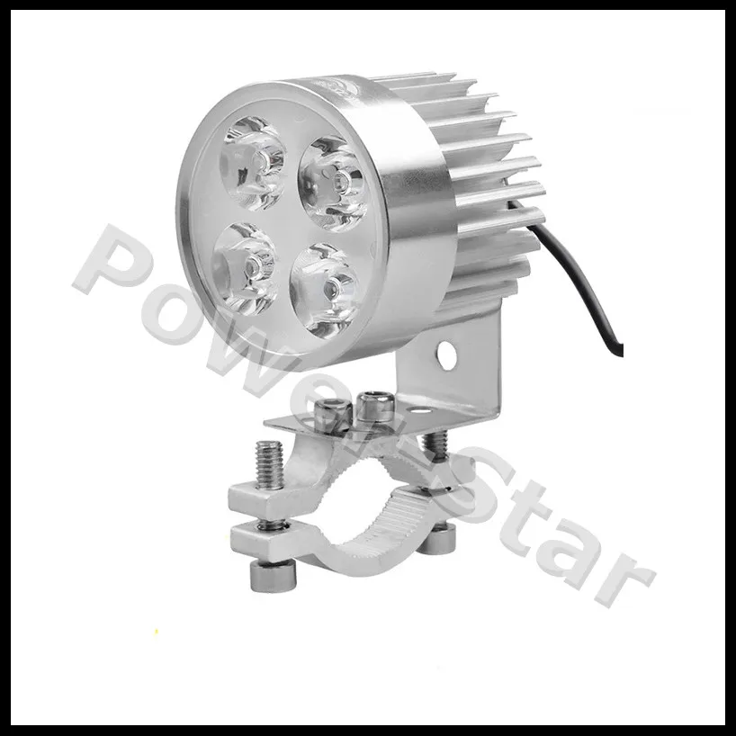 ATV мотоциклетный скутер 20 W 12 V-80 V 6500 K светодиодный головной свет с монтажным кронштейном