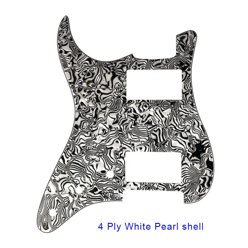 4 ply white pearl shell ST HH pickguard