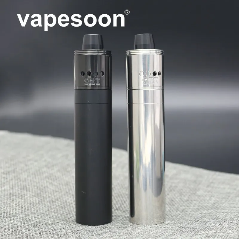 

vapesoon Subzero Shorty X kit Big Vapor 510 Thread RDA Atomizer with Mechanical Mod 25mm Diameter Fit for 18650 Battery