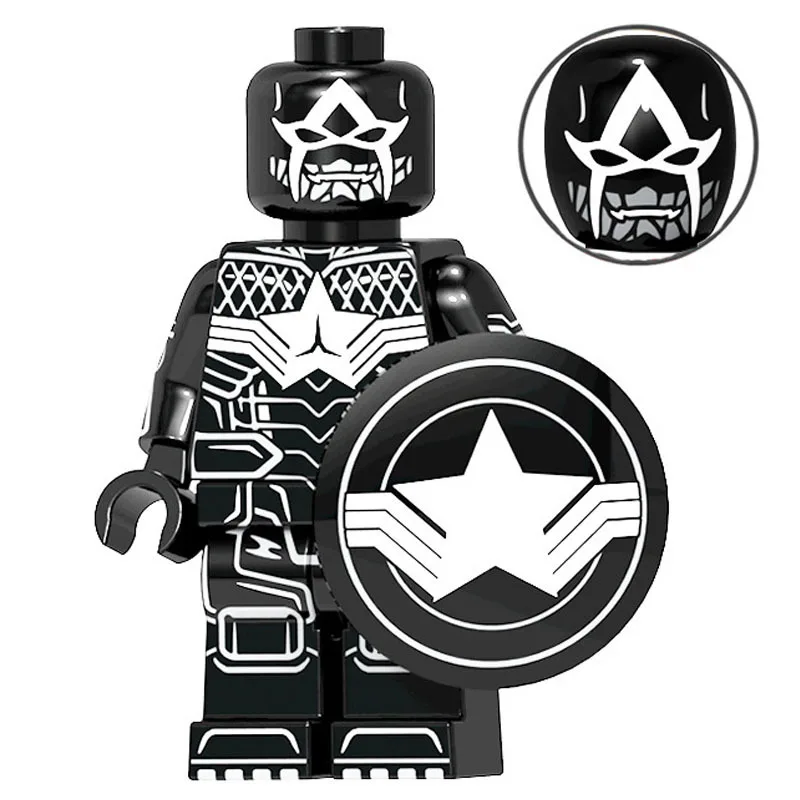 18pcs/lot Compatible Legoing Marvel Venom Carnage Anti-venom Black Spiderman Deadpool Minifigs Figurines Building Blocks Set 18pcs/lot Compatible Legoing Marvel Venom Carnage Anti-venom Black Spiderman Deadpool Minifigs Figurines Building Blocks Set