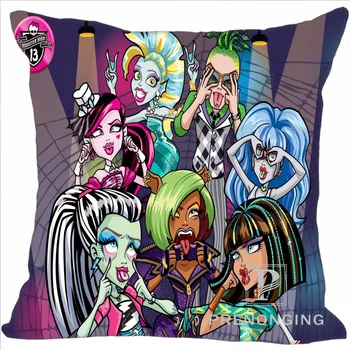 

Custom Pillowcase Culaura Clawdeen Monster High Square Zipper Pillow Cover Print (one side) 180117#91