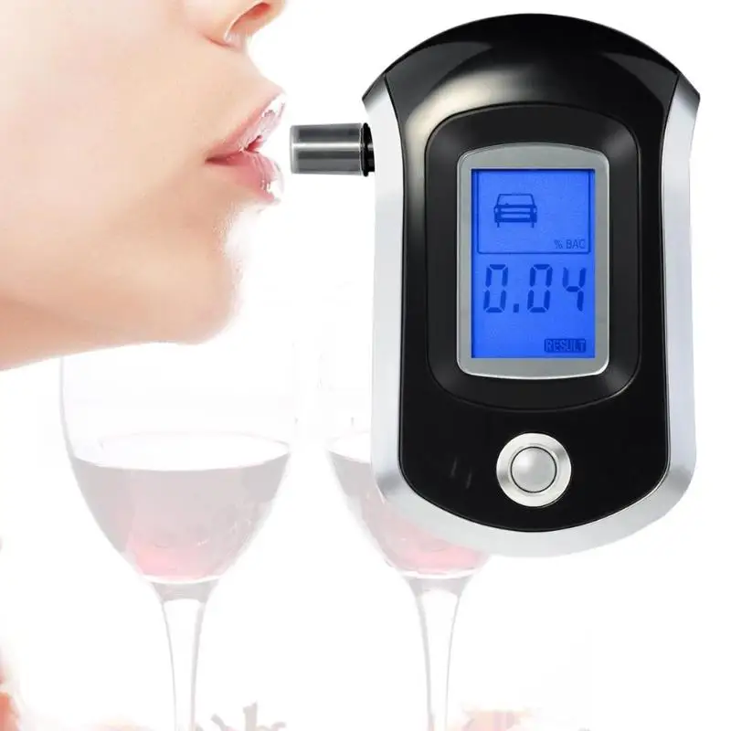 برو الرقمية التنفس اختبار الكحول الكحول الكاشف مع LCD عرض مع 5 أبواق الشرطة الكحول وقوف السيارات في الجسم برو الرقمية التنفس اختبار الكحول الكحول الكاشف مع LCD عرض مع 5 أبواق الشرطة الكحول وقوف السيارات في الجسم