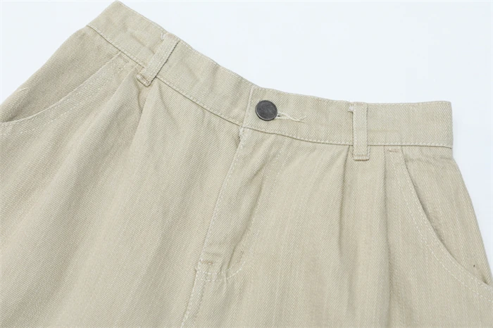 Летние короткие штаны для молодых девушек с боковыми карманами, хлопковые брюки для старшеклассниц, свободные дизайнерские шорты
