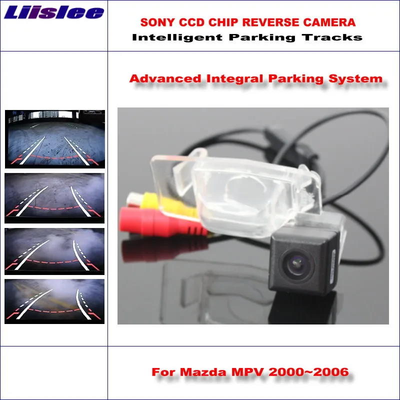 

Liislee Intelligent Parking Tracks Car Rear Camera For Mazda MPV 2000~2006 Backup Reverse / NTSC RCA AUX HD SONY 580 TV Lines