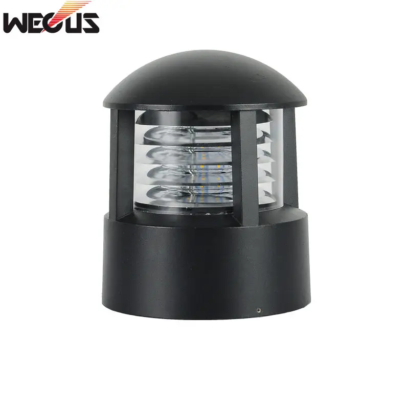 

(WECUS) Simple E27 Base Outdoor Column Headlight Wall light Garden Light Wall lamp Waterproof Villa Light Landscape Lawn Lamp