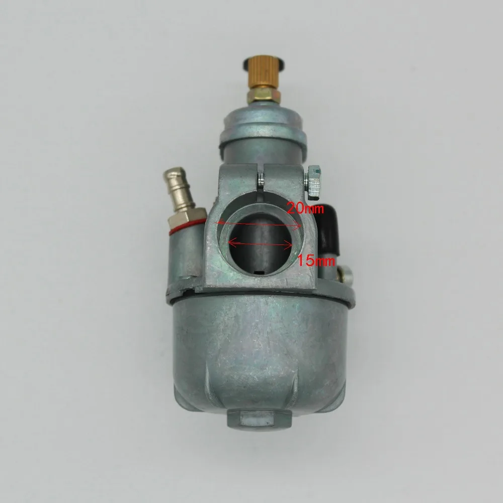 Acessórios da Motocicleta do Carburador Carb para Estoque Populares Ciclomotor Bing Puch Estilo Carb Maxi Esporte Luxe Newport Cobra E50 15mm 7 ciclomotor Bing Puch Estilo Carb Carb para