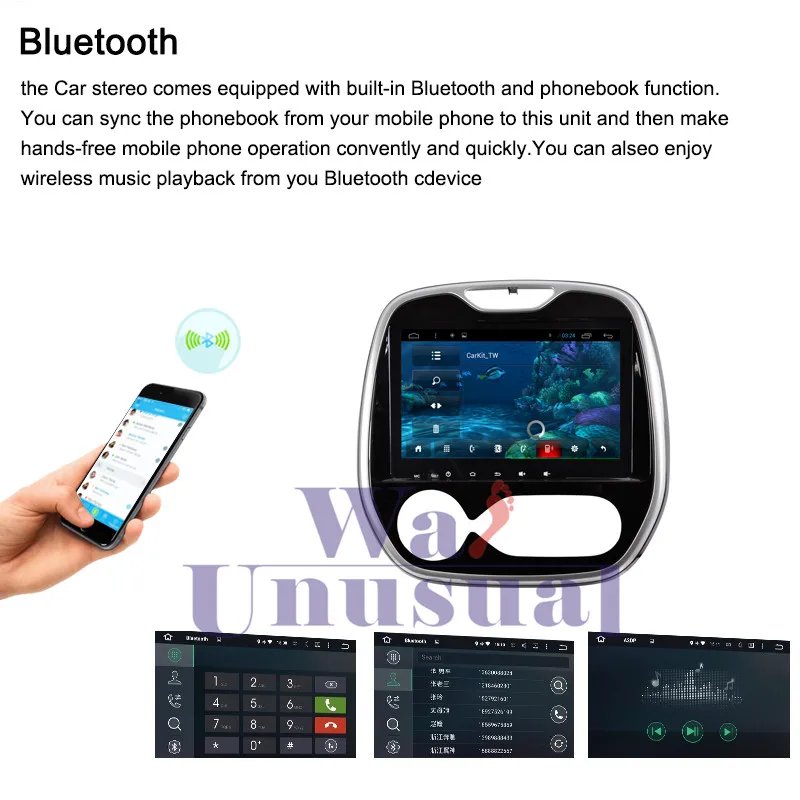 Perfect WANUSUAL 9" Quad Core 16G Android 6.0  GPS Navigation for  Duster 2014 2015 2016 2017 Auto With BT Wifi Mirror Link Maps 12