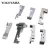 YOKOYAMA 7Pcs/Set Overlock Presser Foot Sewing Machine Parts Multifunctional Presser Foot Home Manual Tool For Brother Singer ► Photo 2/6