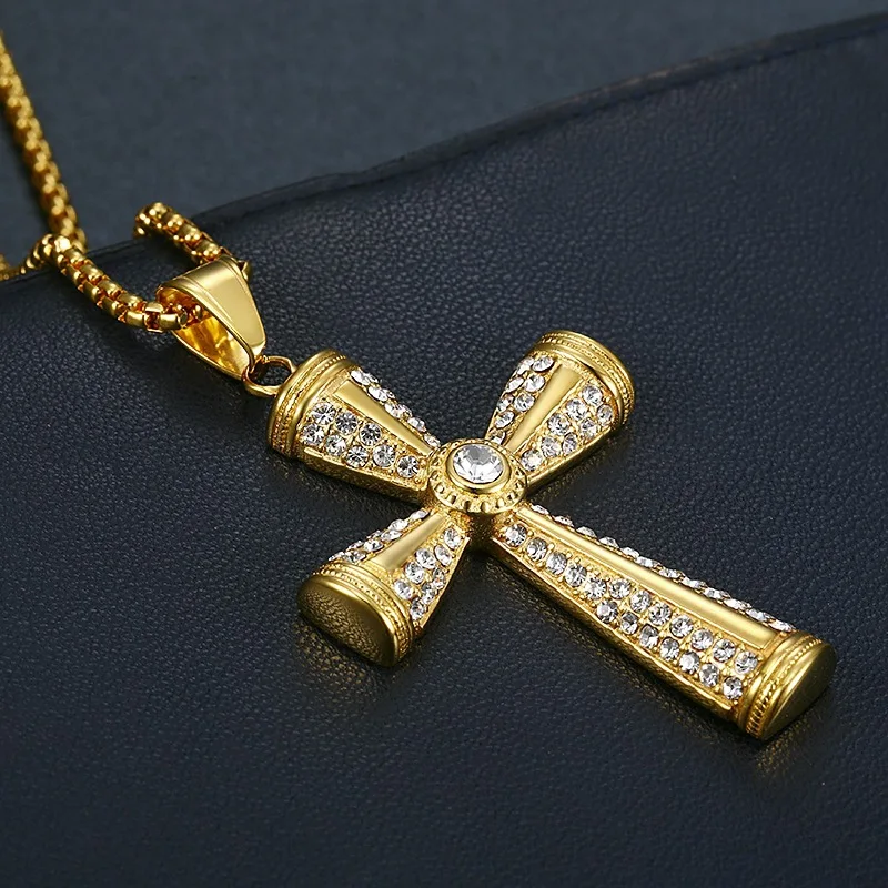 Хип-хоп Iced Out Full AAA кубический цирконий Леопард Роскошные Брендовые мужские часы крест и баскетбол кулон и золотое ожерелье комбинированный набор