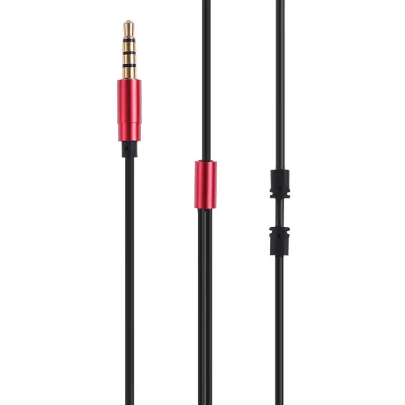 1,25 м 3,5 мм для наушников аудио кабель для ремонта DIY замена кабелей 4-полюсный автоматический провод шнур линия Аксессуары для наушников