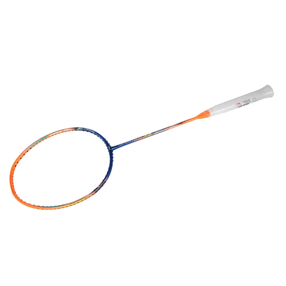 Li Ning WindStorm 72 профессиональные ракетки для бадминтона легкие высокие Натяжные