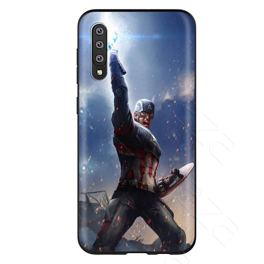 Lavaza Marvel Человек-паук Капитан Америка чехол для samsung Galaxy S6 S7 край J6 S8 S9 S10 плюс A3 A5 A6 A7 A8 A9 Note 8, 9 - Цвет: 5