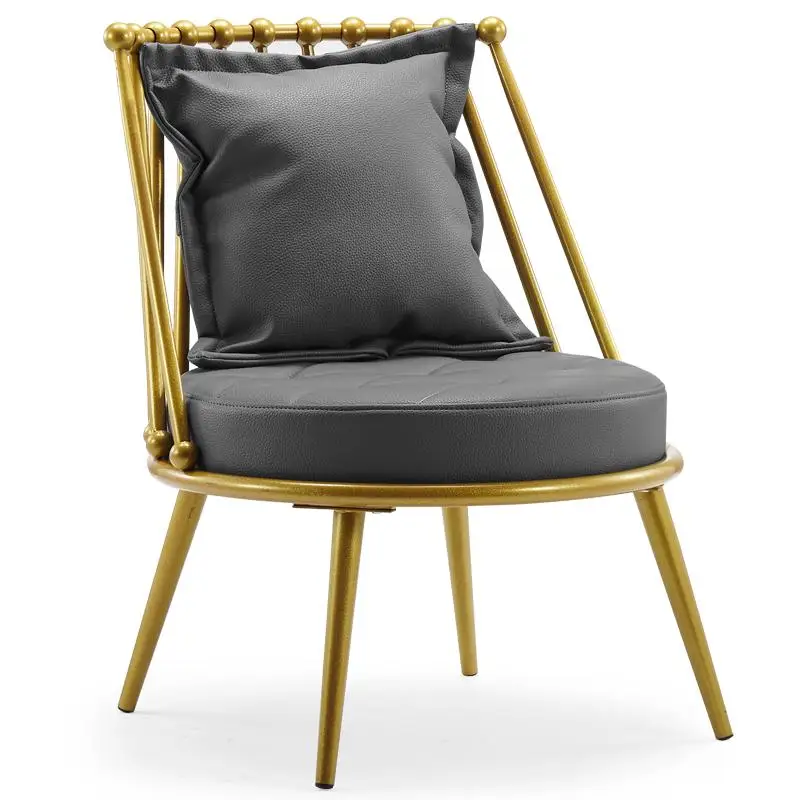 Железный диван скандинавский простой современный креативный стул для гостиной магазин одежды диван американский барный стол и стул сетчатый красный диван - Цвет: Style 15