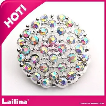 

colorful rhinestone button for wedding