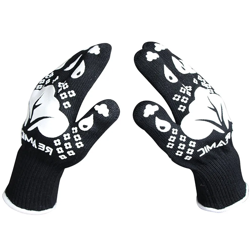 BBQ Barbecue Grilling Cooking Gloves Extra Forearm Protection Safety