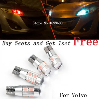 2pcs safe No error T10 light 194 W5W high brightness LED Canbus For Volvo XC60 C90 V50 V60 70 C30 C70 S40 S60 S80
