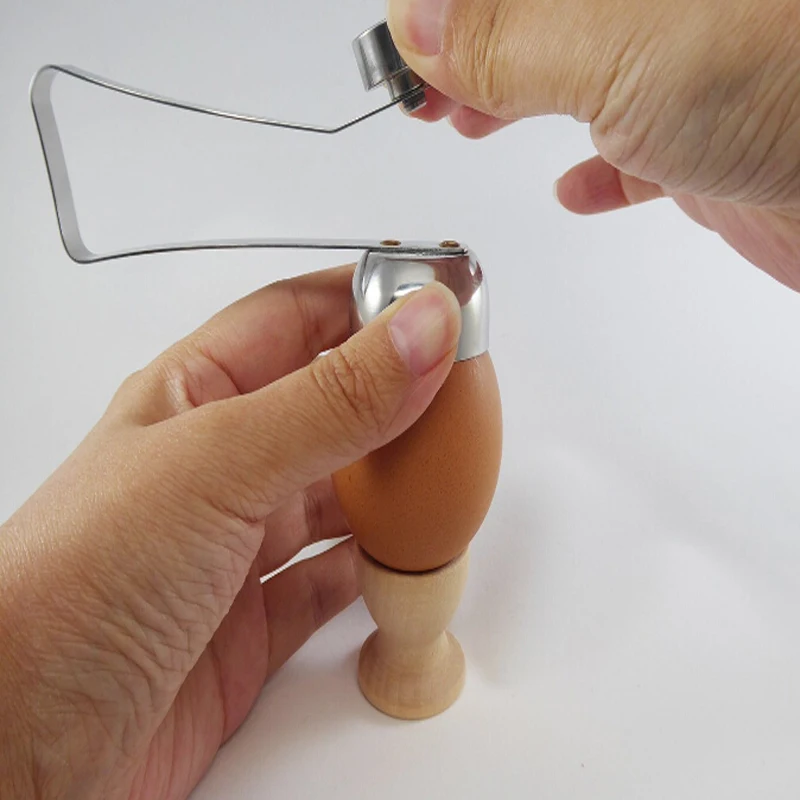 Кухонный инструмент для удаления яичной скорлупы из нержавеющей стали, инструмент для удаления сырой мягкой или крутой яичной скорлупы, кухонный инструмент для яиц YL976389