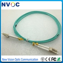 20Pcs/Lot,2.0 Meter OM4 Duplex LC to LC 50/125 MM Multi Mode PVC 2.0mm Fiber Patch Cord,LC/UPC DX Fiber Optic Jumper Cable